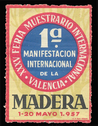 Feria Internacional de la Madera. Valencia.- 1957.jpg