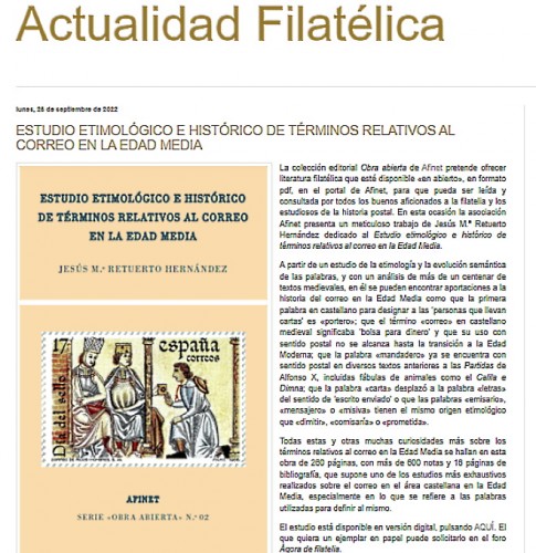 Reseña en Actualidad filatélica.jpg