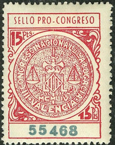 Pro Congreso Abogacía.- 1954.jpg