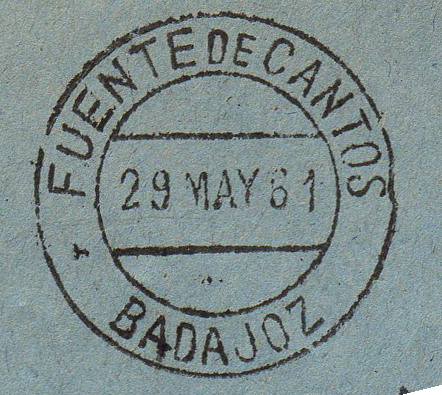 MP BADAJOZ FUENTE DE CANTOS 1961.jpg