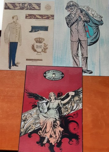 algunas de las postales recibidas de El Cartero