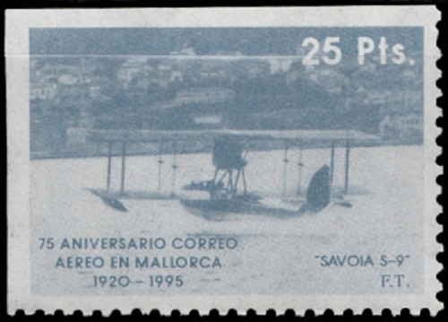 75 Aniversario Correo Aéreo en Mallorca.- 1992.jpg