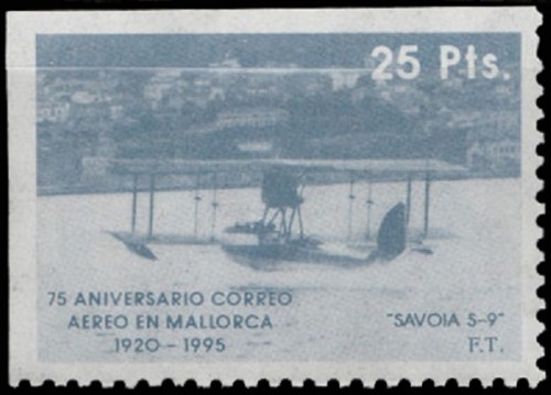 75 Aniversario Correo Aéreo en Mallorca.- 1992.jpg