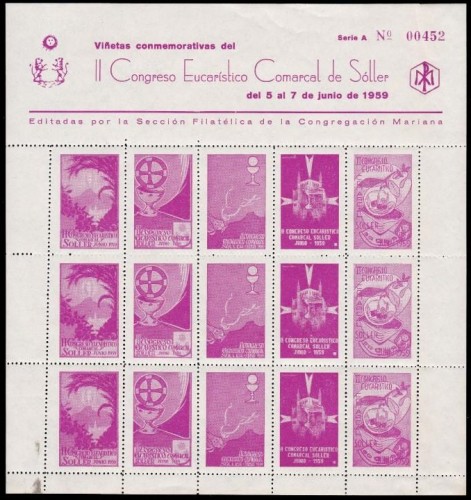 Congreso Eucarístico Comarcal de Sóller.- 1959.jpg