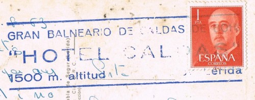 Caldas (Leida) marca Balneario