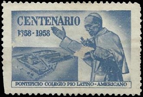Centenario Pontificio Colegio Pio Latino-Americano.- 1958.jpg