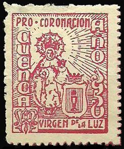 Pro Coronación Virgen de la Luz.- Cuenca 1950.jpg