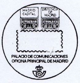 MADRID. Palacio de Comunicaciones. BUZONES.JPG