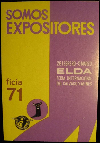 Feria Internacional del Calzado y Afines.- Elda 1971.jpg