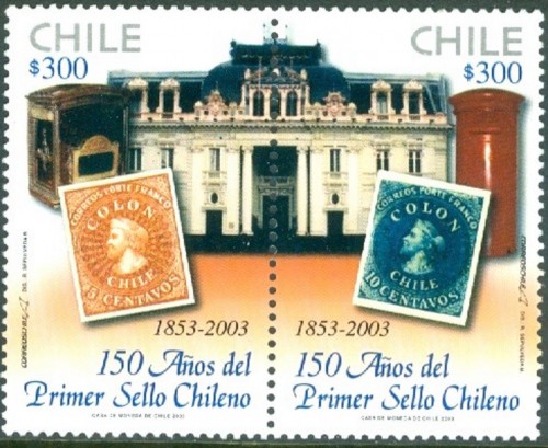 Emisión Chile sellos