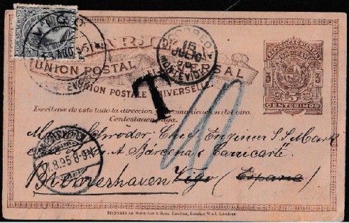 Montevideo a Vigo reexpedida a Alemania 1895 anverso.jpg