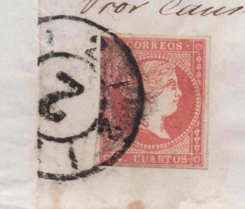4 cuartos reutilizado sobre carta.