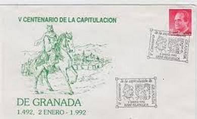 Sobre de la Rendicion de Granada 1992.jpg