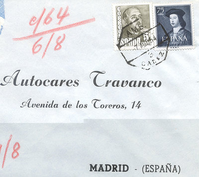 Ambulante Cadiz con tres funcionarios.