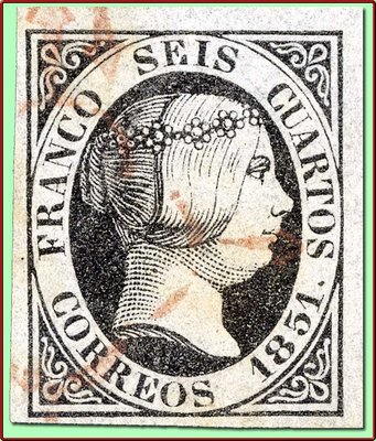 #6-D141 de un bloque de cuatro, araña roja