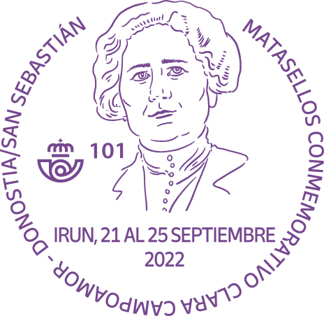 101. 21 a 25.09.2022 IRÚN. Clara Campoamor. Morado. EXFILNA Irún.jpg