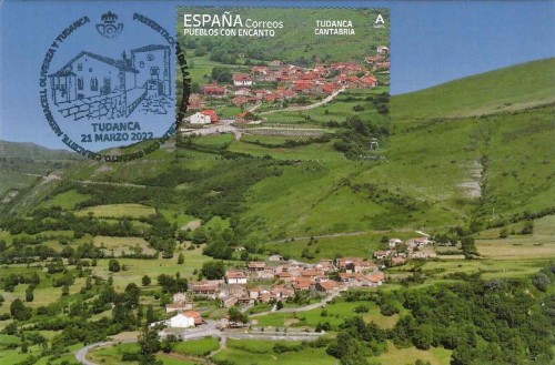 Tudanca (Cantabria) matasellos presentación