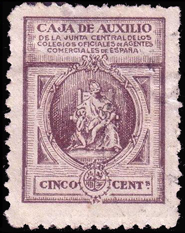 Caja de Auxilio de la junta central de los Colegios Oficiales de Agentes Comerciales.- 1.jpg