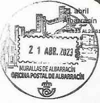 Matasellos turístico Albarracín