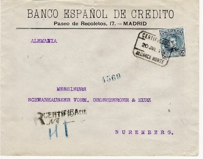 Alfonso XIII sin dentar