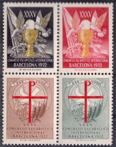 Congreso Eucarístico Internacional, Barcelona.- 1952.jpg