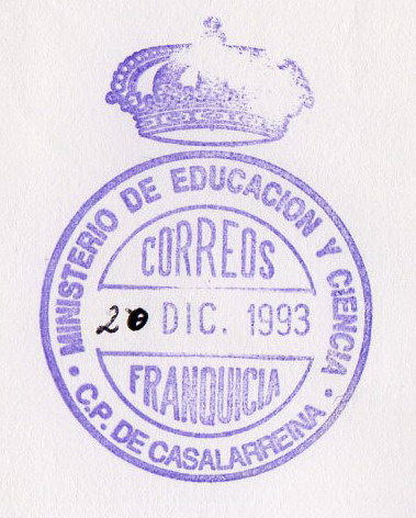FRAN EDU La Rioja CASALARREINA CP 1993.jpg