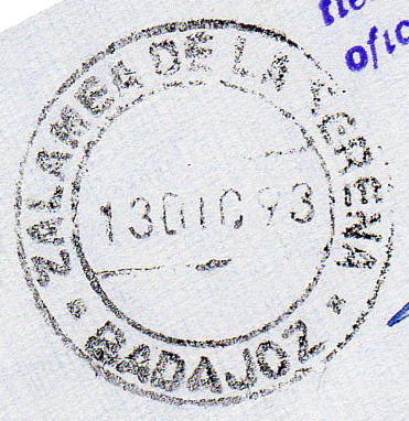 MP Badajoz ZALAMEA DE LA SERENA 1993.jpg