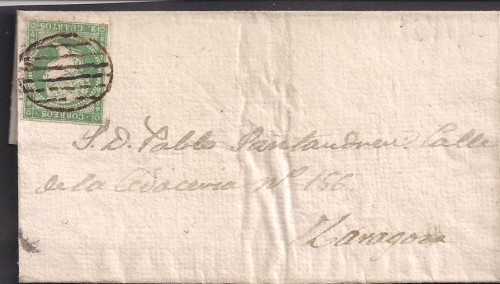 Correo interior de Zaragoza con el 2 cuartos fil lineas cruzadas.jpg