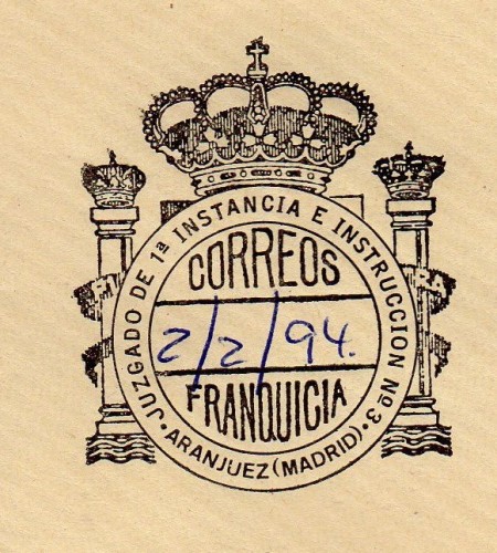 0 FRAN JUS Madrid  ARANJUEZ Juzgado de 1 Instancia n 3 1994 R.jpg