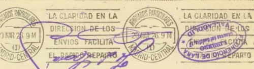 1926 Madrid apartados particulares Claridad.jpg