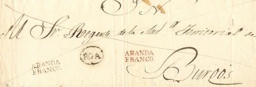 18XX Plica de Roa a Burgos Rcortada para el Ágora.jpg