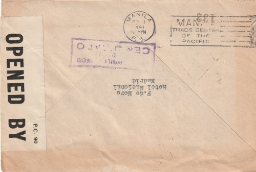 Z-1941. Clipper Manila rev.jpg