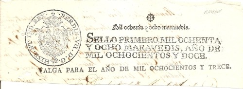 813 sello 1º sobre 812.jpg