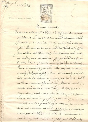 869 sello 7º H Huesca.jpg