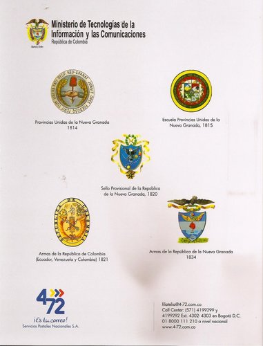 2010-10-12. Emisión América UPAEP 2010. Símbolos Patrios2.jpg