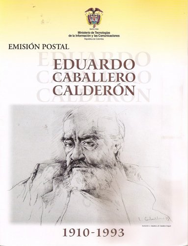 2010-12-12. Emisión Eduardo Caballero Calderón1.jpg
