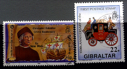 Gibraltar, otra de mis colecciones aunque lo tengo en primer día siempre que veo usado de verdad ahí voy