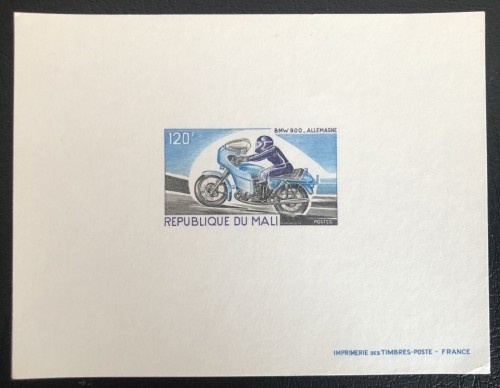 Mali 1976 - Epreuve de Luxe Non Dentelée, 120F BMW 900.jpg