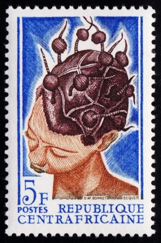 Centralafrican Republic 1967 Coiffures 1.jpg