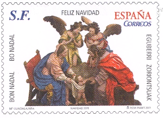 Envío Servicio Filatélico. Navidad 2011. Sobre. Detalle.jpg