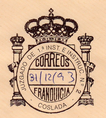 FRAN JUS Madrid  COSLADA Juzgado de 1 Instancia n 2 1993 F.jpg