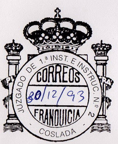 FRAN JUS Madrid  COSLADA Juzgado de 1 Instancia n 2 1993 I.jpg