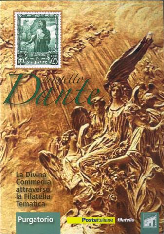 Progetto Dante. La Divina Commedia attraverso la Filatelia Tematica. Purgatorio. Cubierta anterior. Baja.jpg