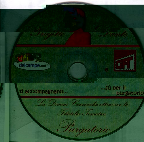 Progetto Dante. La Divina Commedia attraverso la Filatelia Tematica. Purgatorio. CD. Baja.jpg