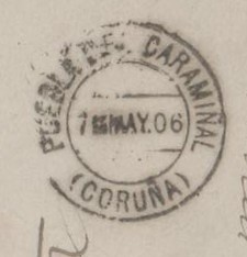 MP CORUÑA PUEBLA DEL CARAMIÑAL 1906.jpg