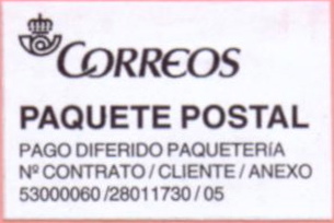 PAQUETE POSTAL Pago diferido 50x34mm .jpg