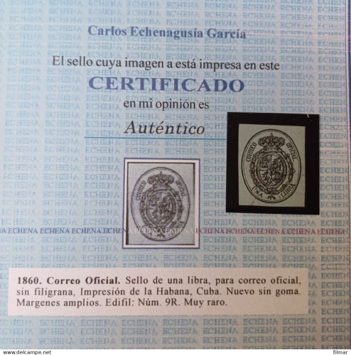 Lote Cuba correo oficial de la habana N9R salida 440€.jpg