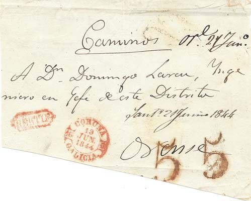 Coruñá 19 Junio 1844, certificado, Agora.jpg