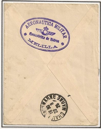 AERONAUTICA MILITAR - Escuadrilla de Hidros - MELILLA