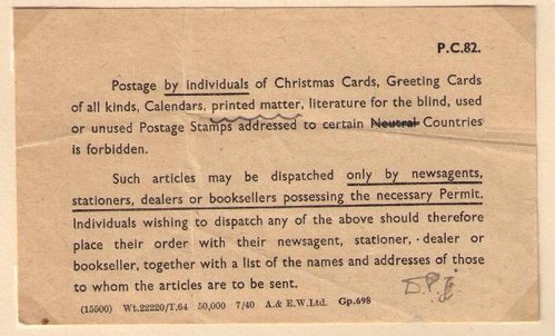 Memorandum P.C. 82